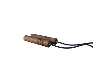 
                  
                    Load image into Gallery viewer, Walnut Leather Skipping Rope
                  
                