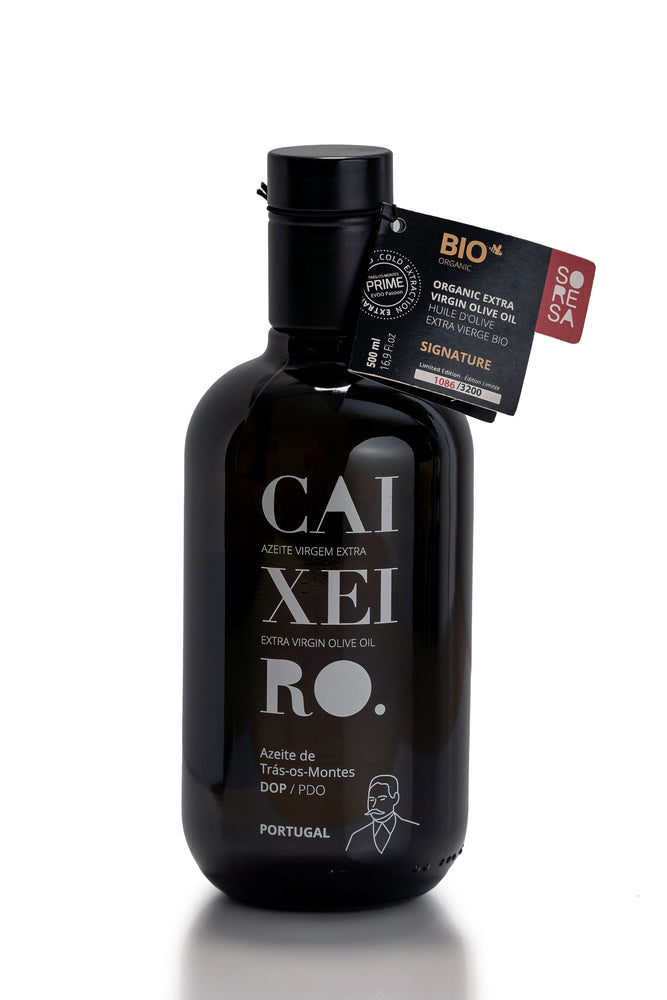 Signature extra virgin olive oil, limited edition 0,5L bottle from Portugal